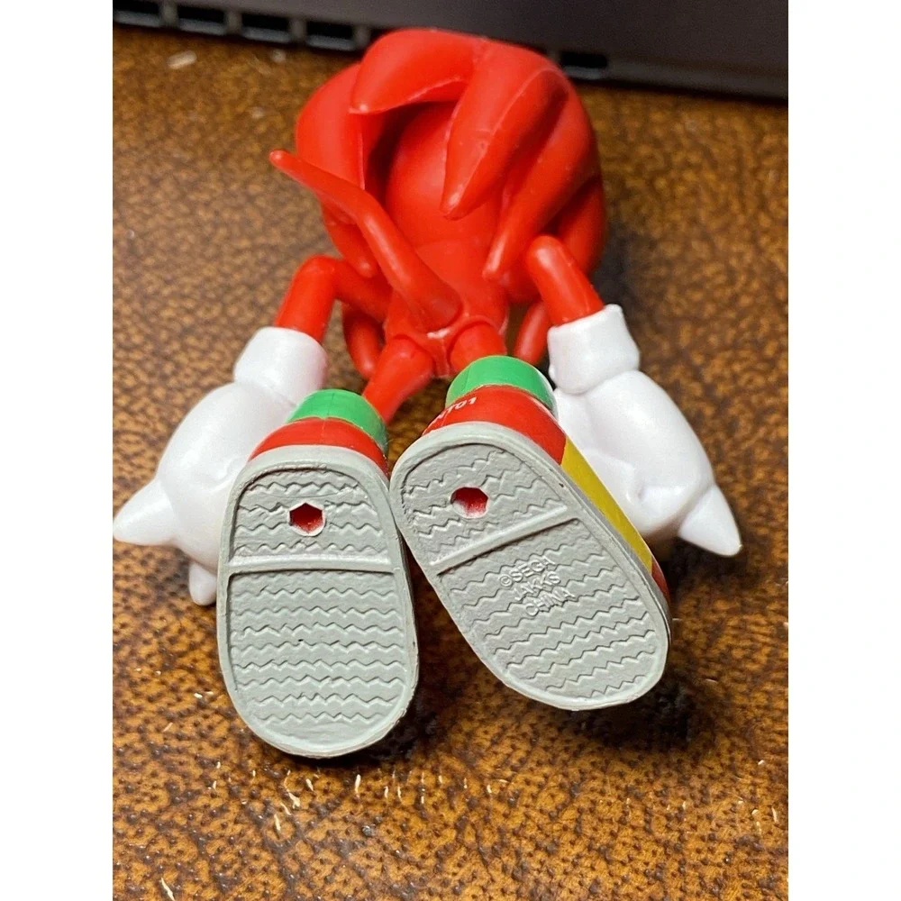 Jakks Sonic Hedgehog Knuckles Action Figure Toy 2.5